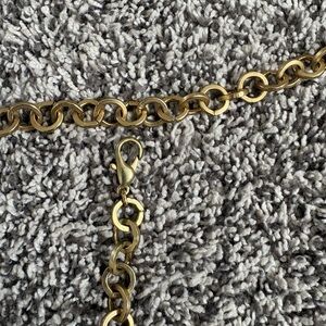 Brass Chain Belt
